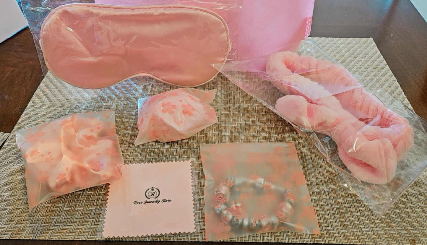 Pink gift bag