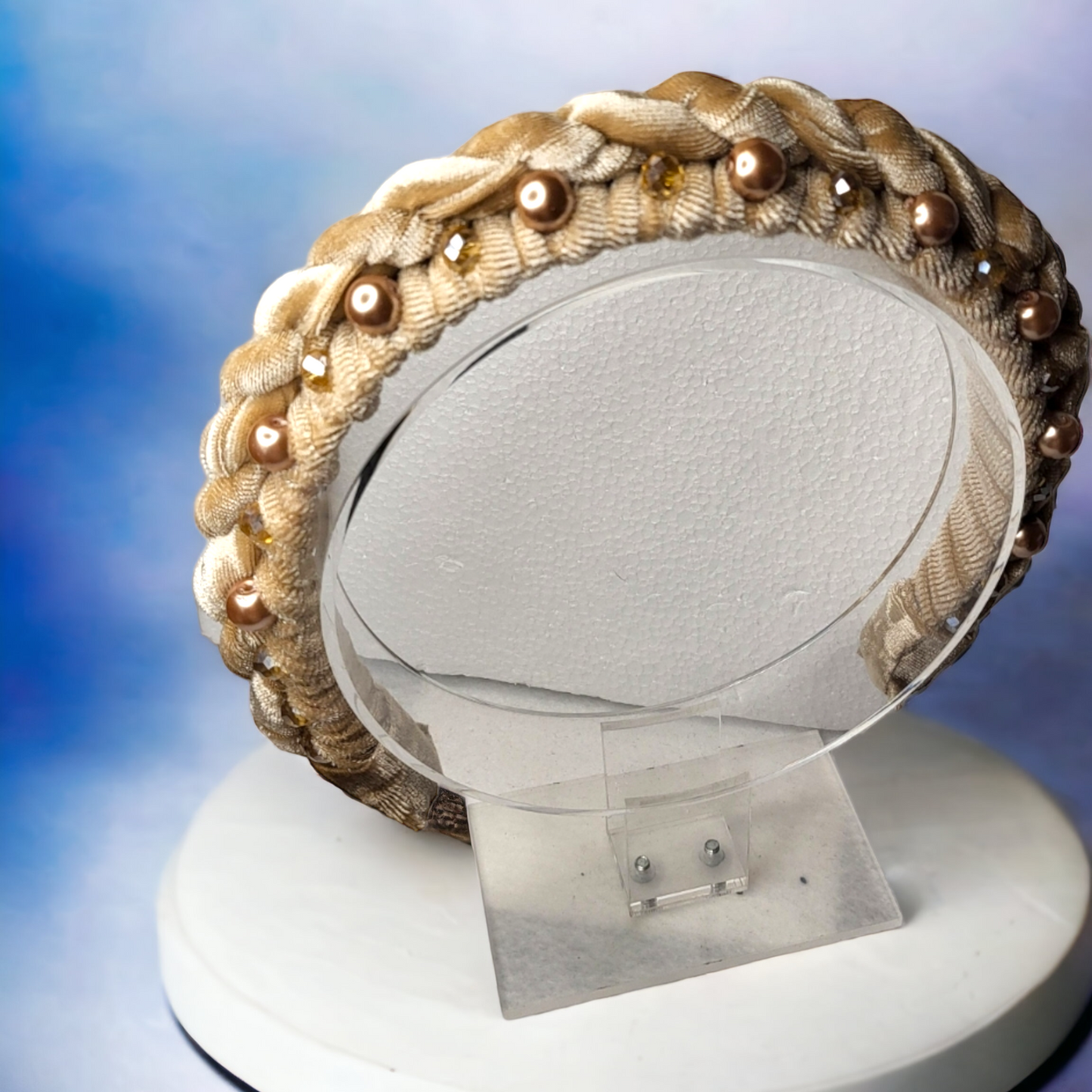 Handamade Faux Pearl Headband