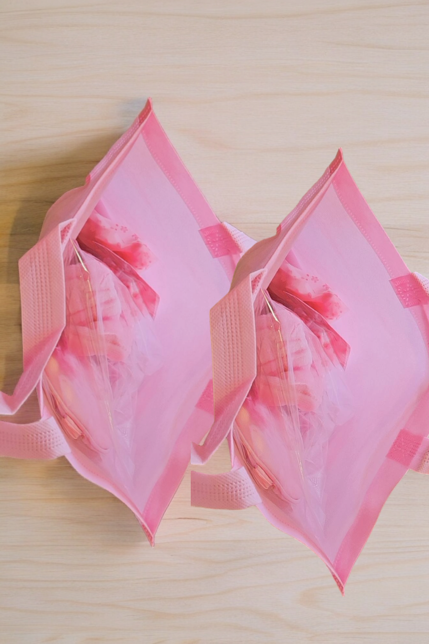 Pink gift bag