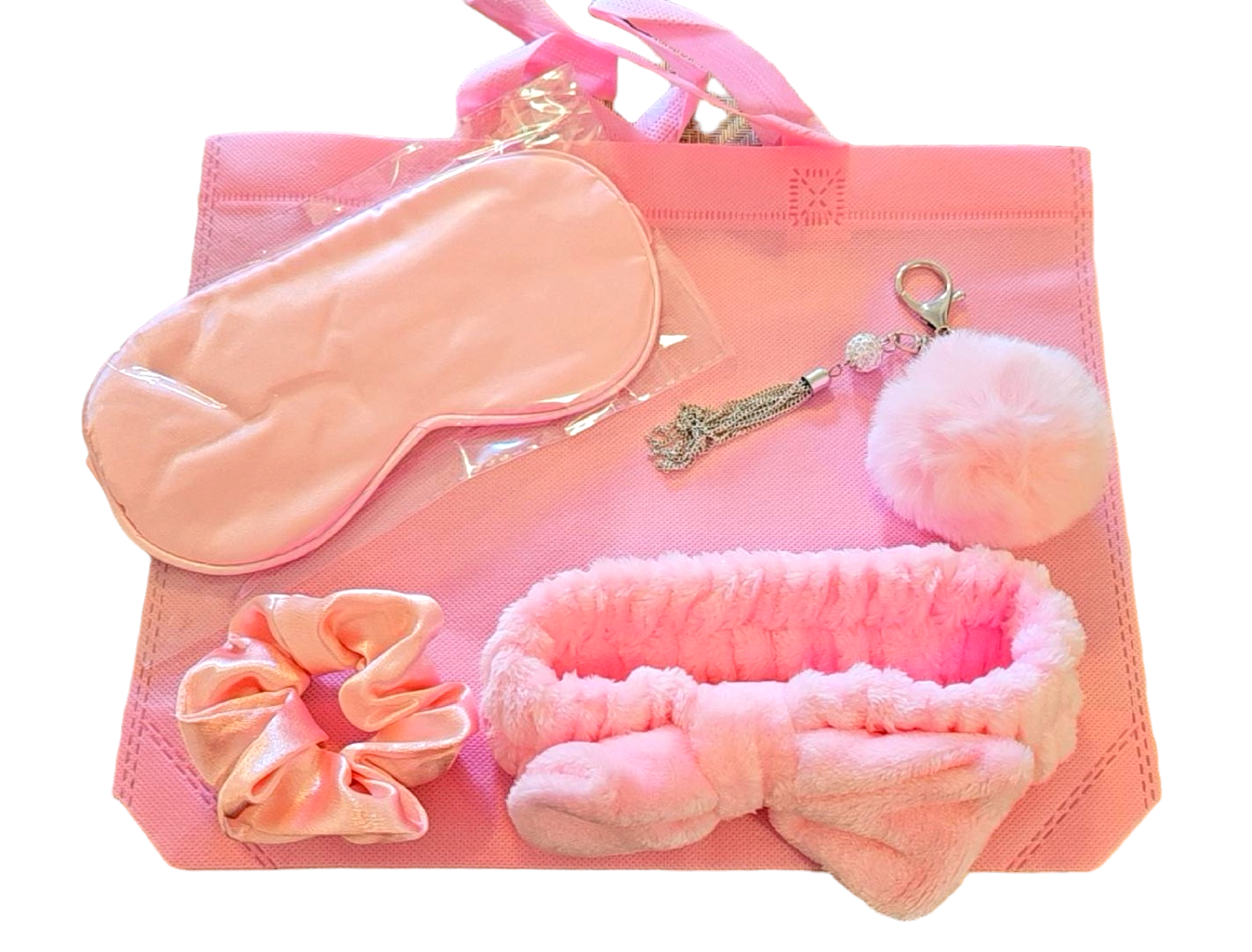 Pink gift bag