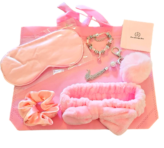 Pink gift bag