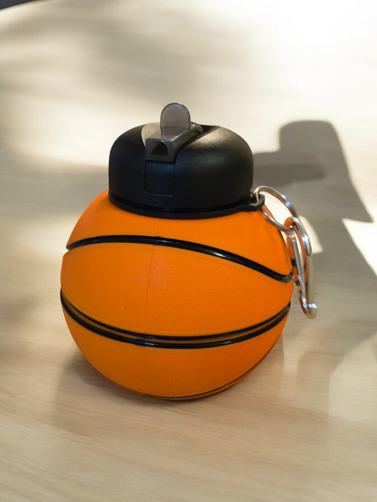 Basketball Foldable Water Bottle - Game On!