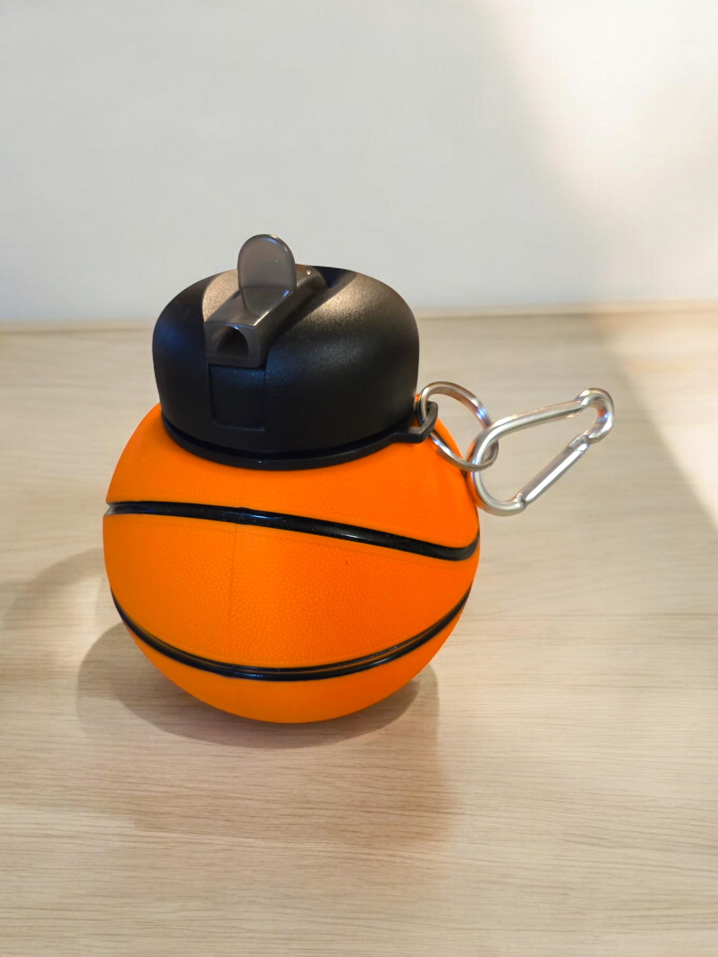 Basketball Foldable Water Bottle - Game On!