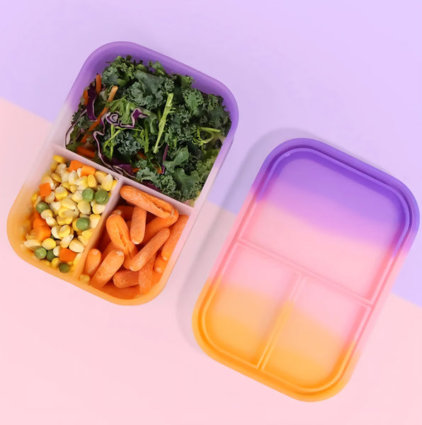 Pastel Kids Lunch Box Set with Spoon & Water Bottle – Leakproof & BPA-Free