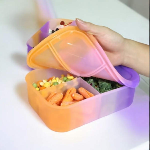 Pastel Kids Lunch Box Set with Spoon & Water Bottle – Leakproof & BPA-Free