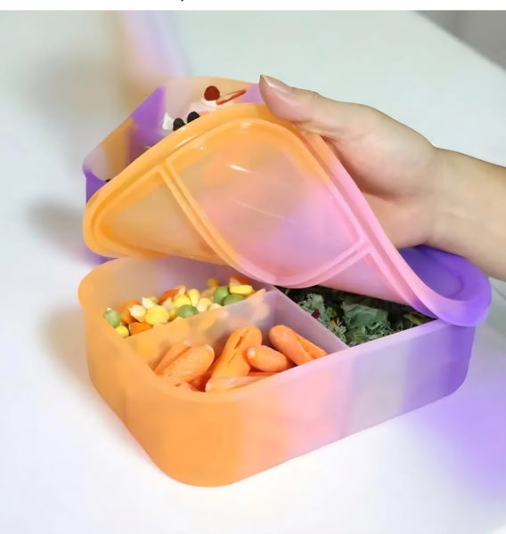 Pastel Kids Lunch Box Set with Spoon & Water Bottle – Leakproof & BPA-Free