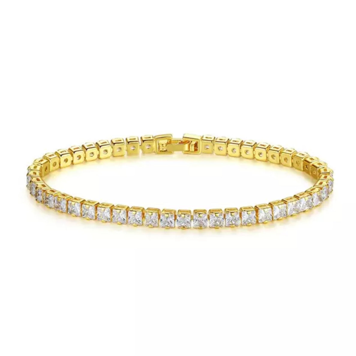 Cushion Cut Tennis Bracelet