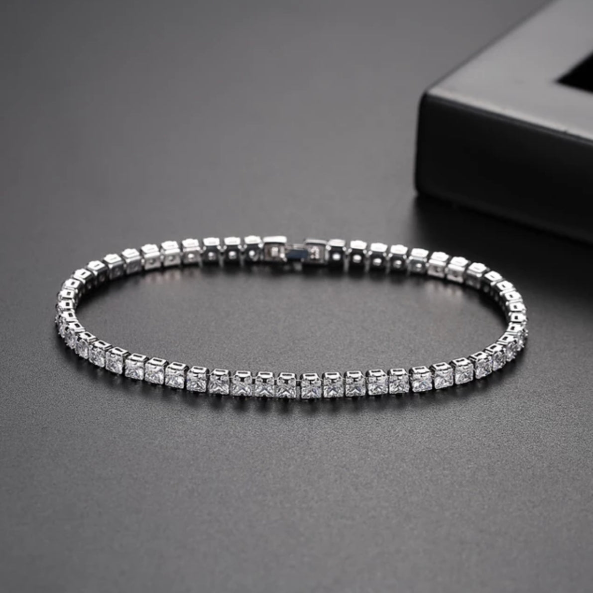 Cushion Cut Tennis Bracelet