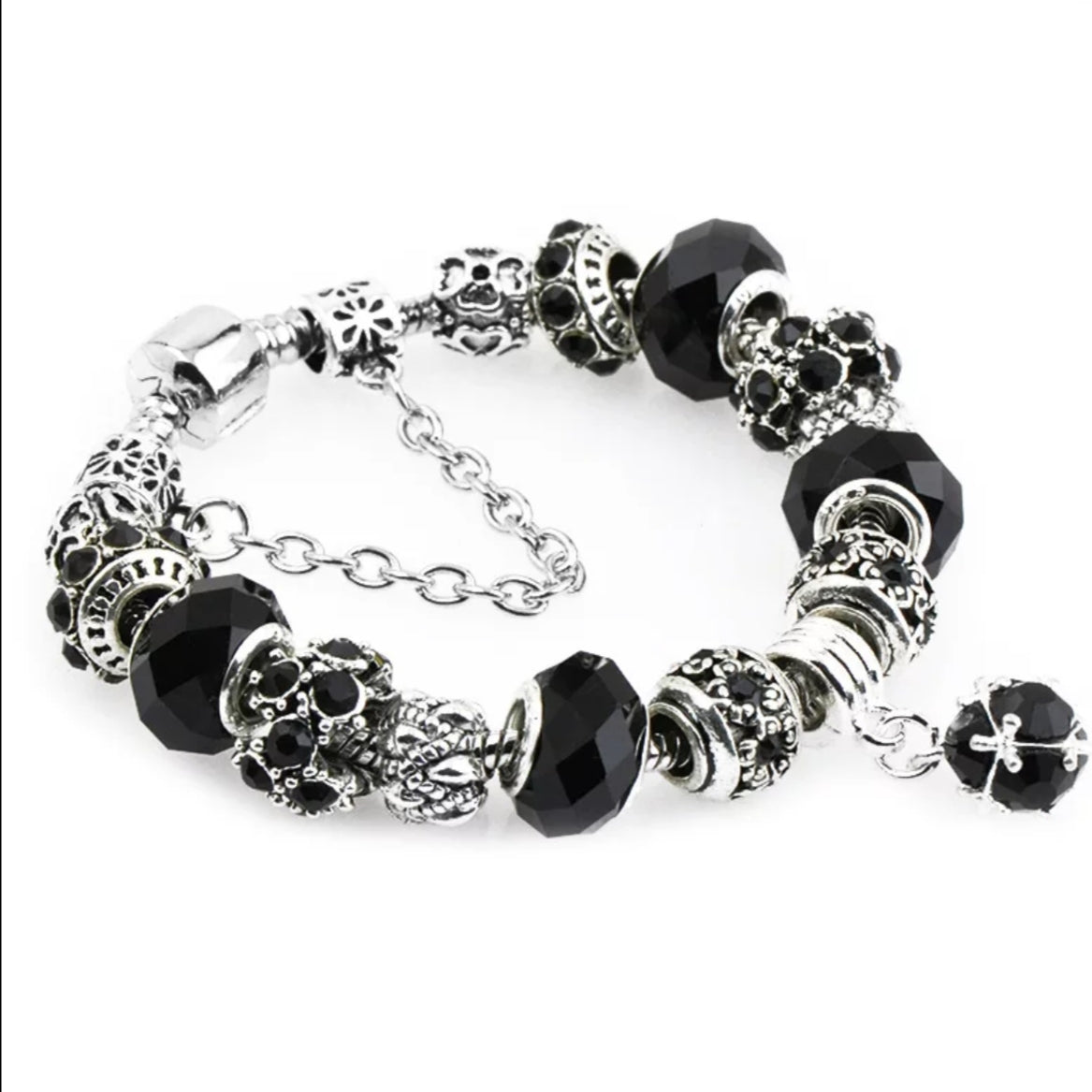 Crystal Charms Bracelet