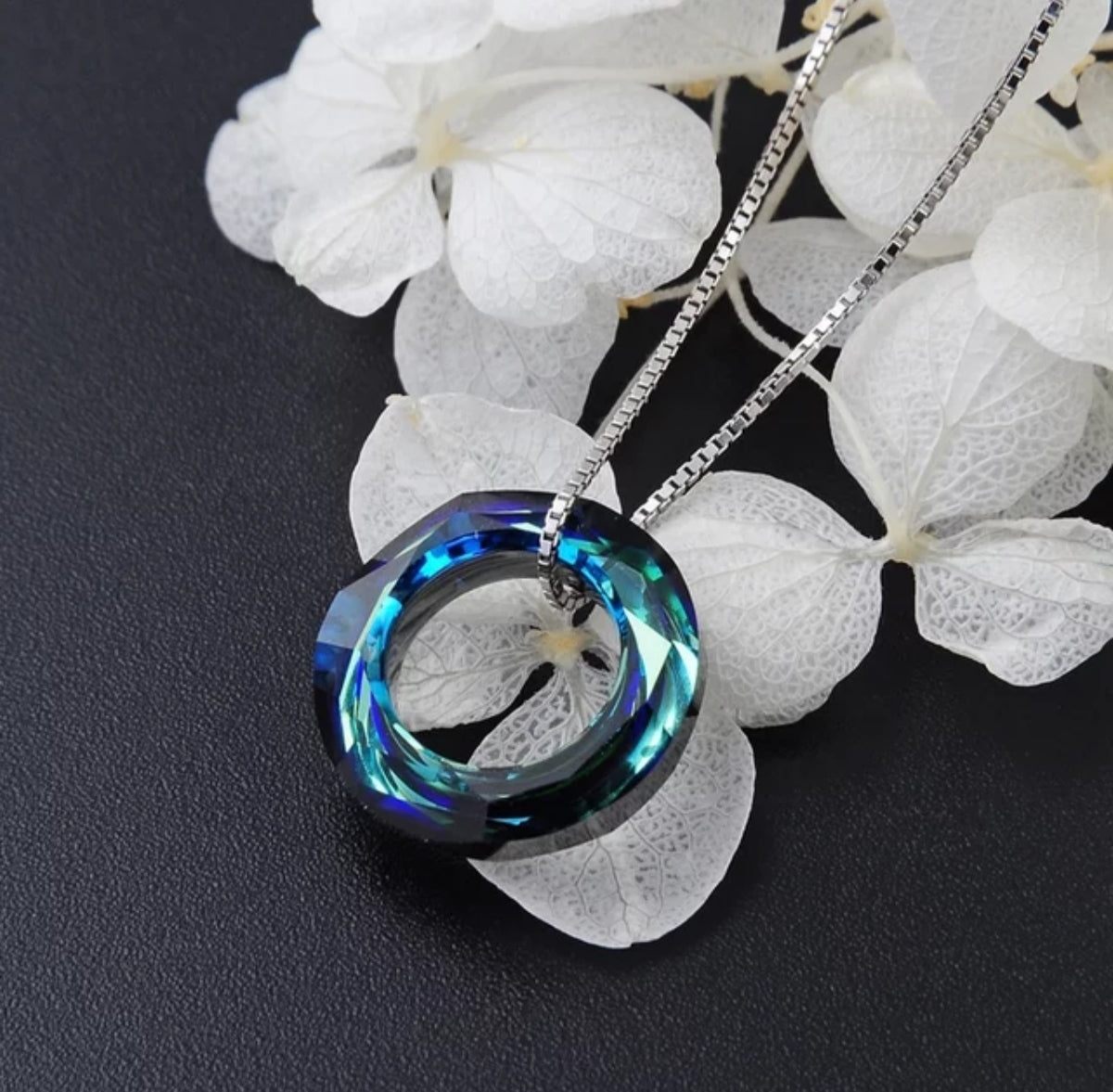 Round Crystal Pendant