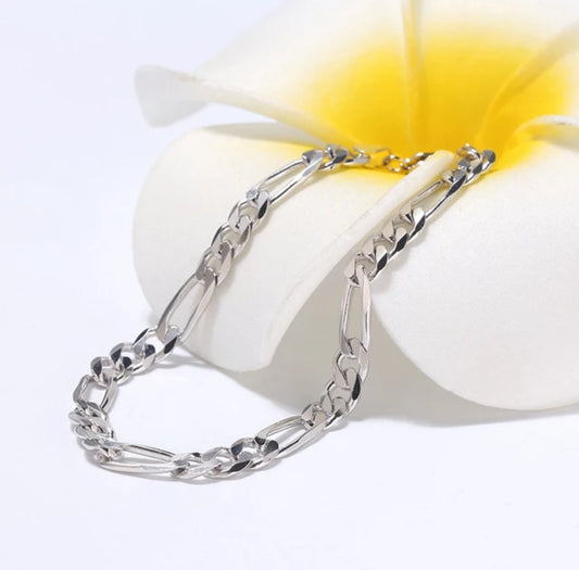 Unisex Figaro Chain Bracelet