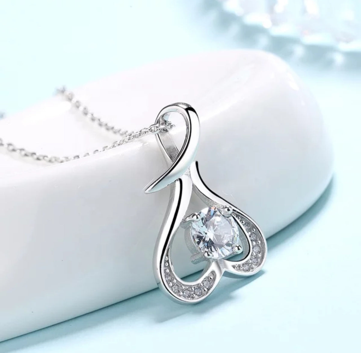 Sterling Silver Heart Pendant