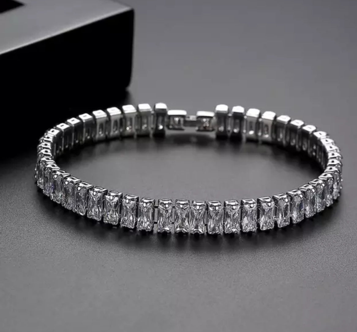 Emerald Cut Dressy Bracelet