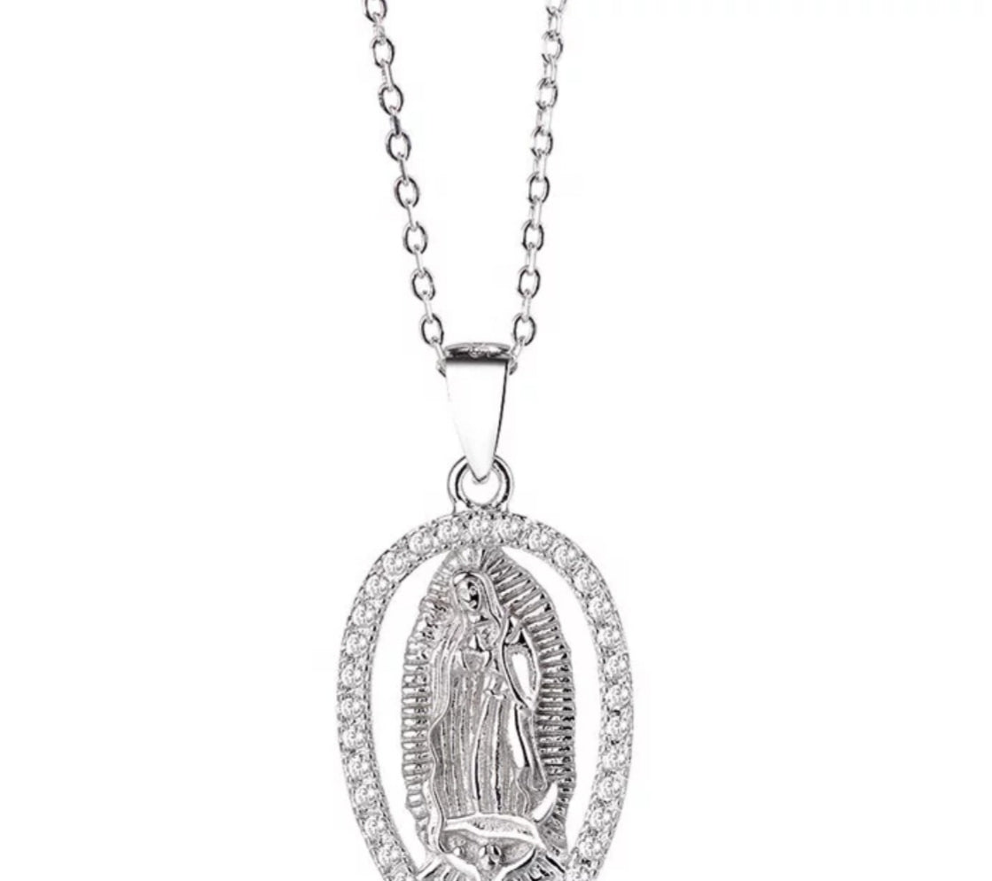 Virgen Pendant Necklace