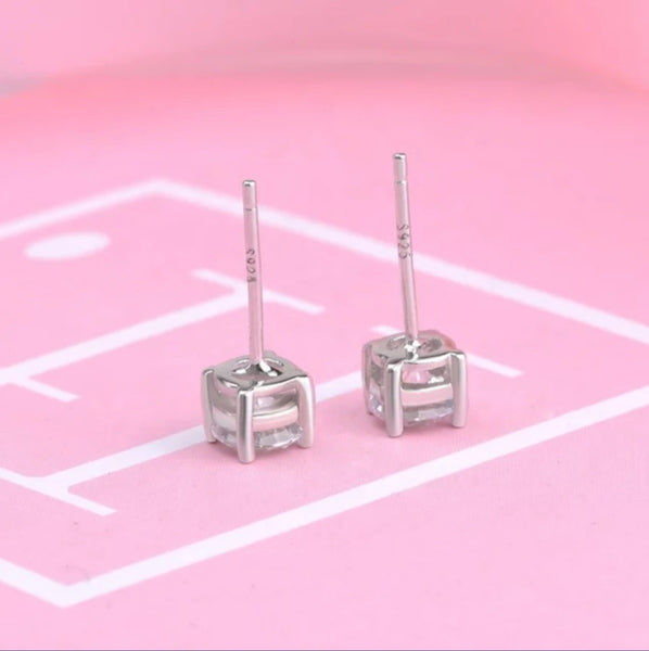 CZ Stud Earring 5MM
