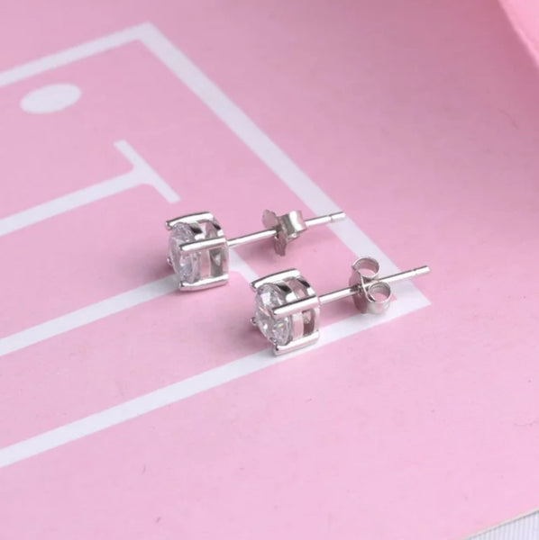 CZ Stud Earring 5MM