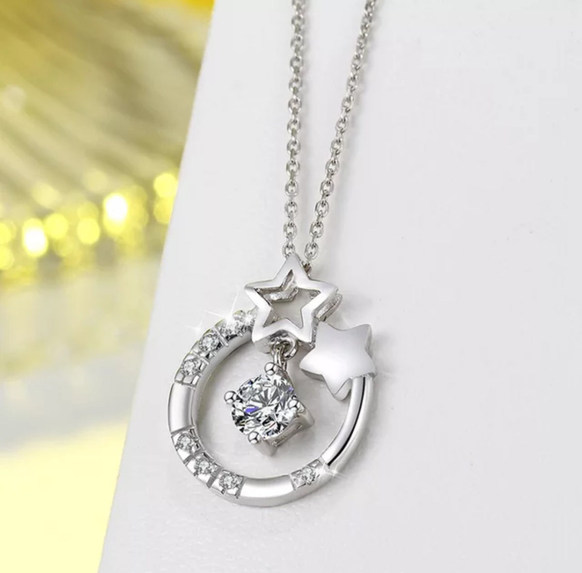 Double Star Necklace