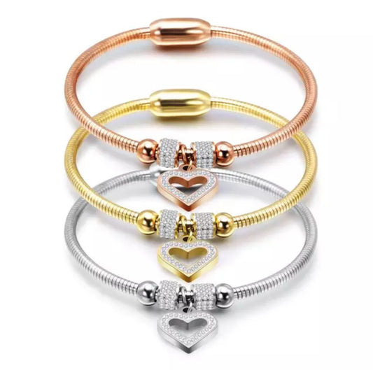 Heart Magnetic Bracelet