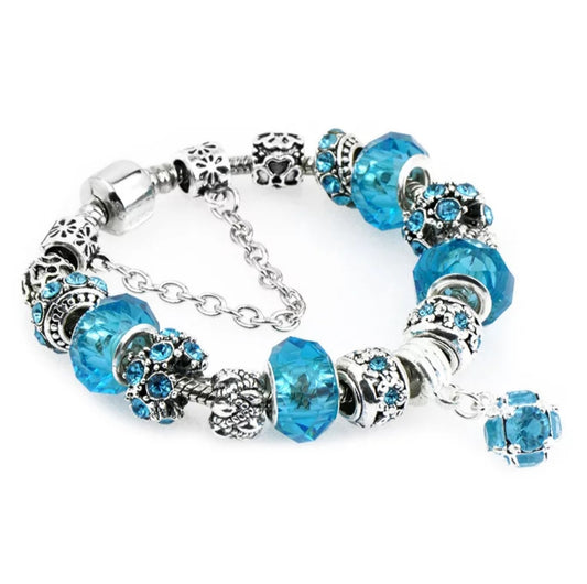 Crystal Charms Bracelet