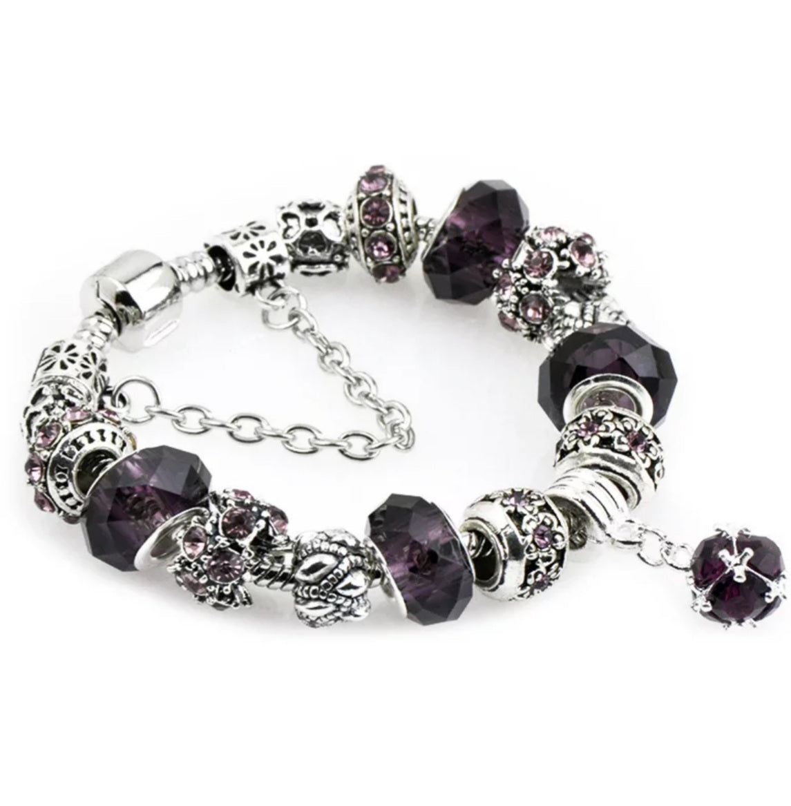 Crystal Charms Bracelet