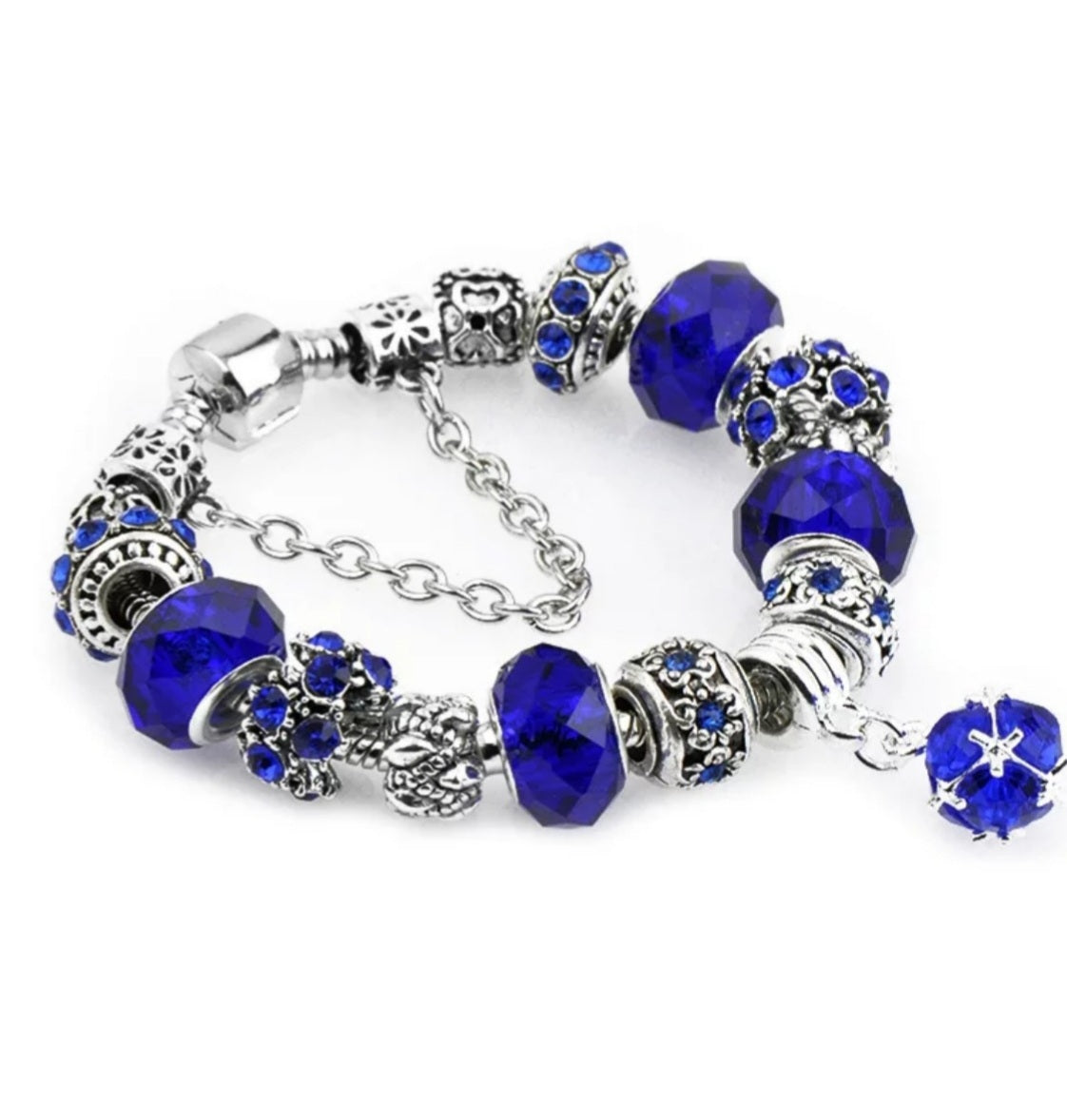 Crystal Charms Bracelet