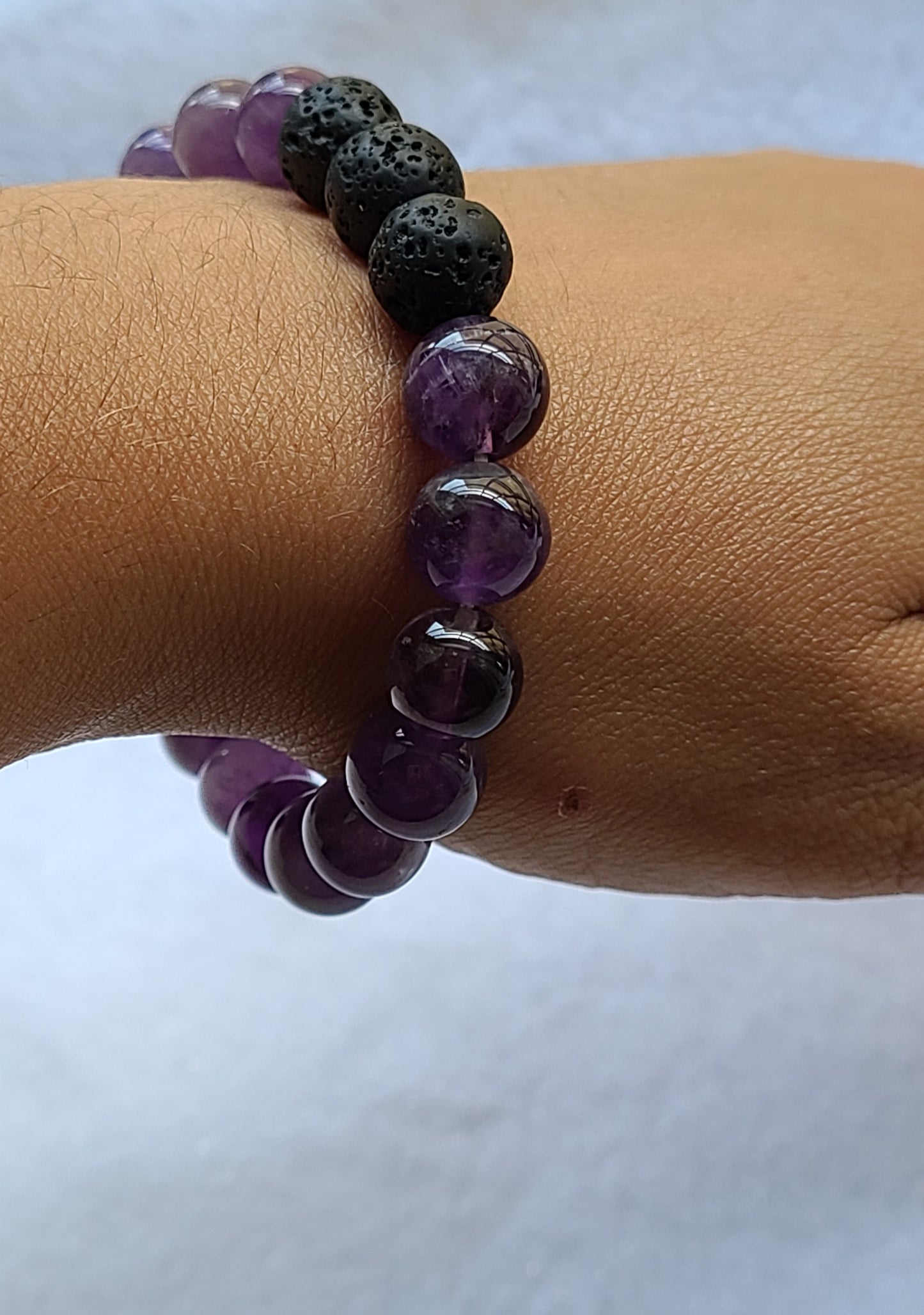 Positive Vibes Lava  Beads