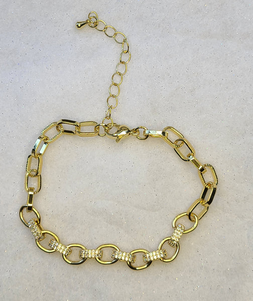 Crystal Link Bracelet