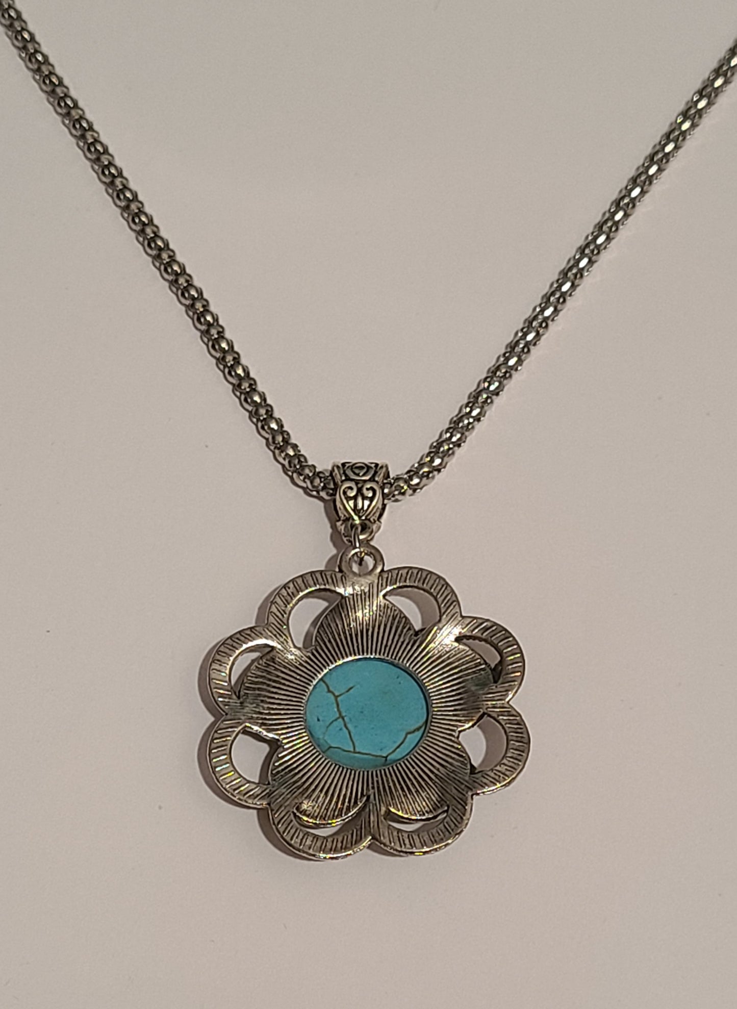 Lander Blue Spiderweb Turquoise Set..