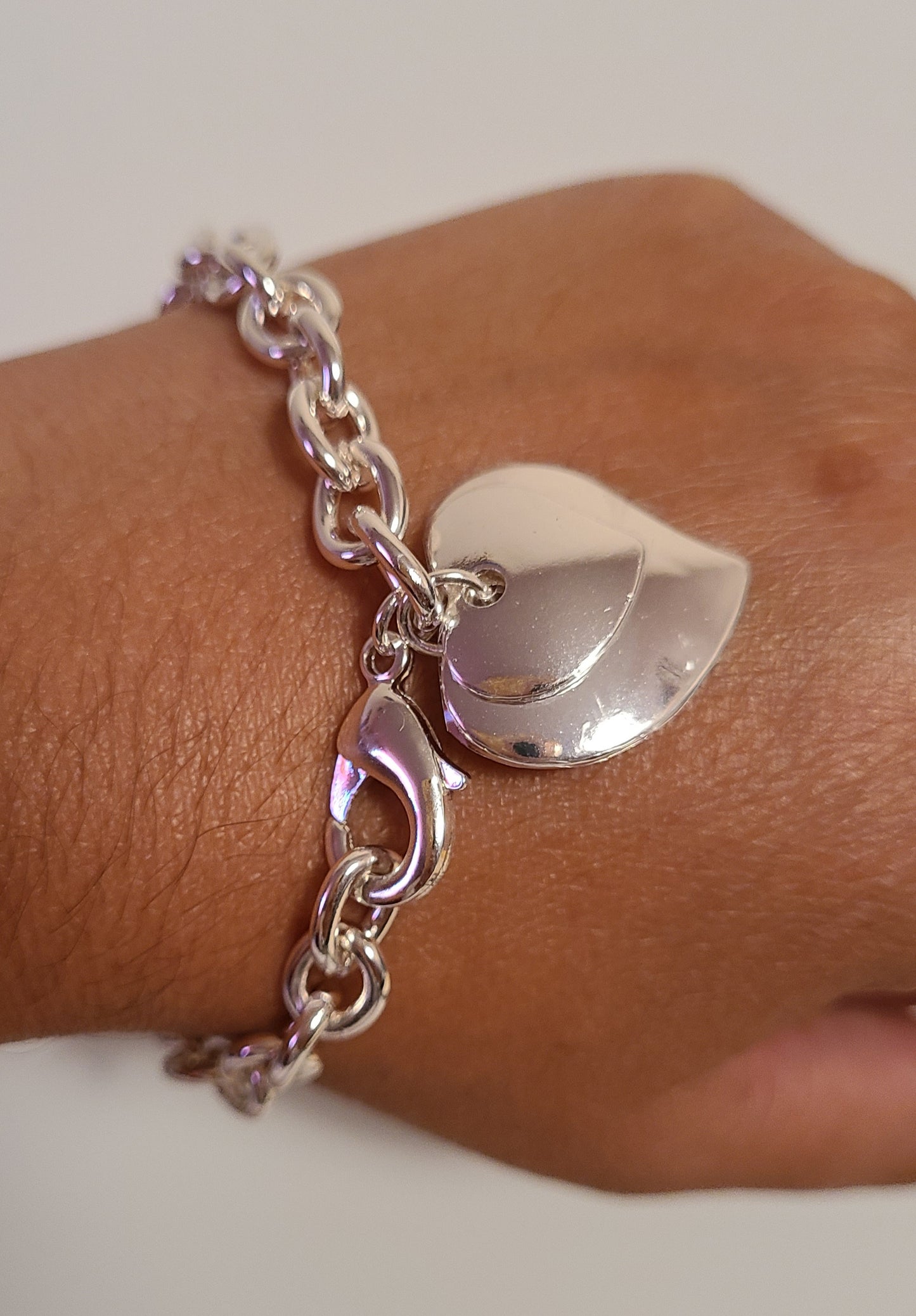 Heart Link Bracelet