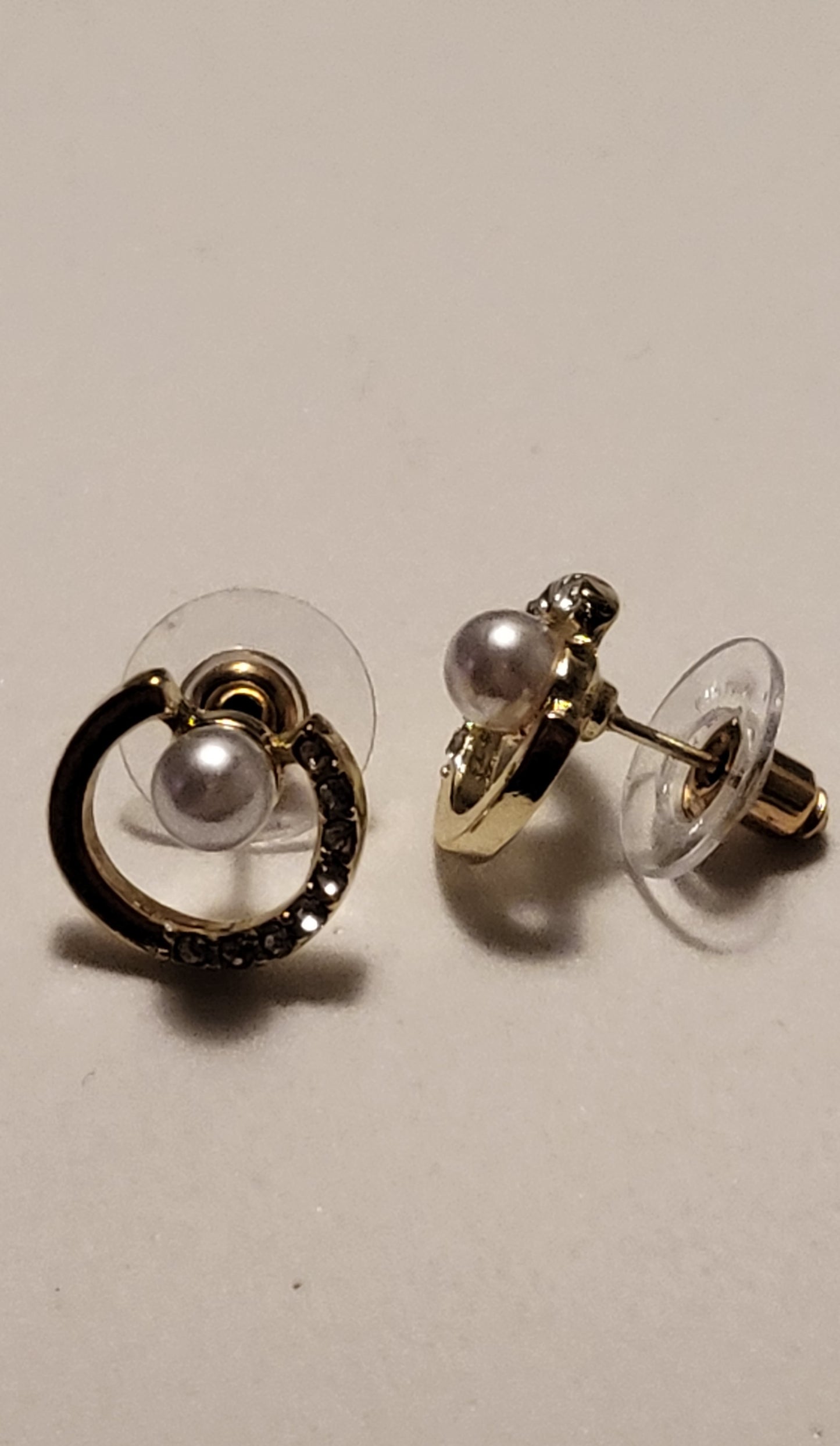 Gold Pearl Stud