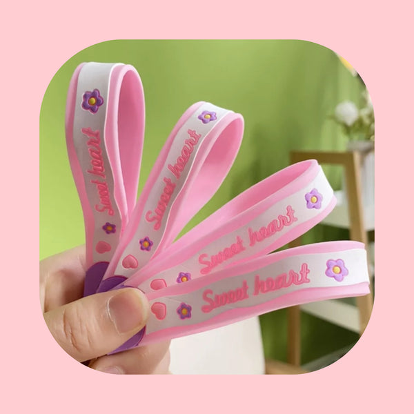 Pink Oiled  Keychain