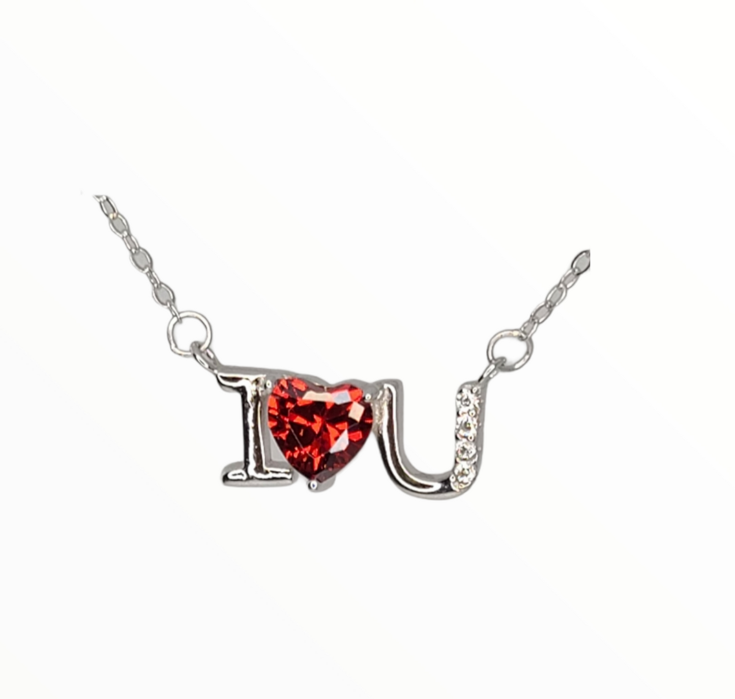 I LOVE YOU Pendant Necklace