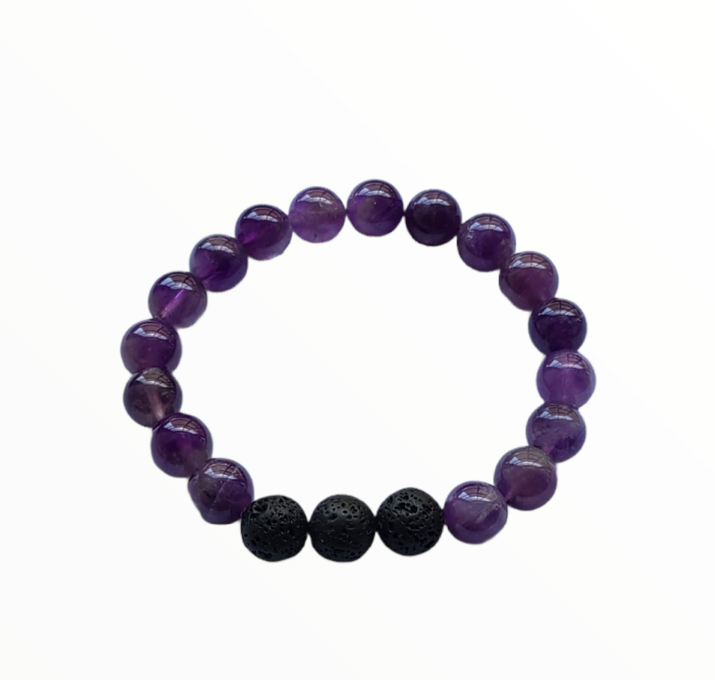 Positive Vibes Lava  Beads