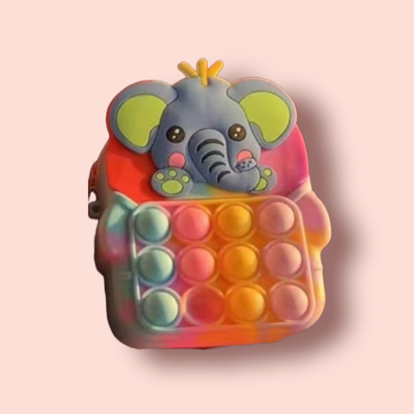 Multicolor Elefant Coin Purse.