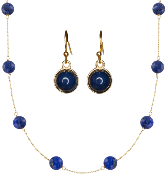 Lapiz Lazuli Bead Set.