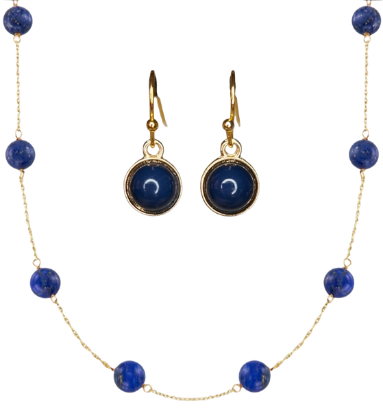 Lapiz Lazuli Bead Set.