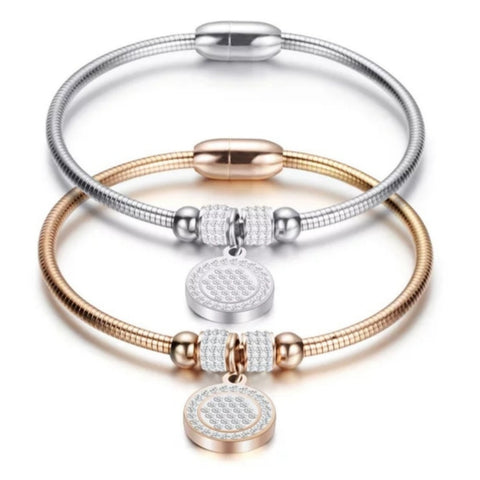 Crystal Bangle Bracelet