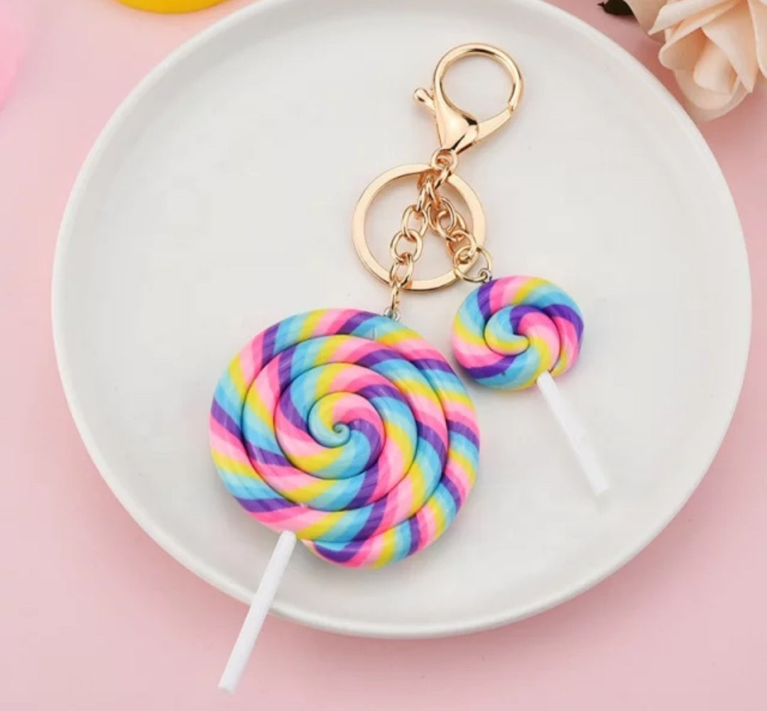 Lollipop Keychain