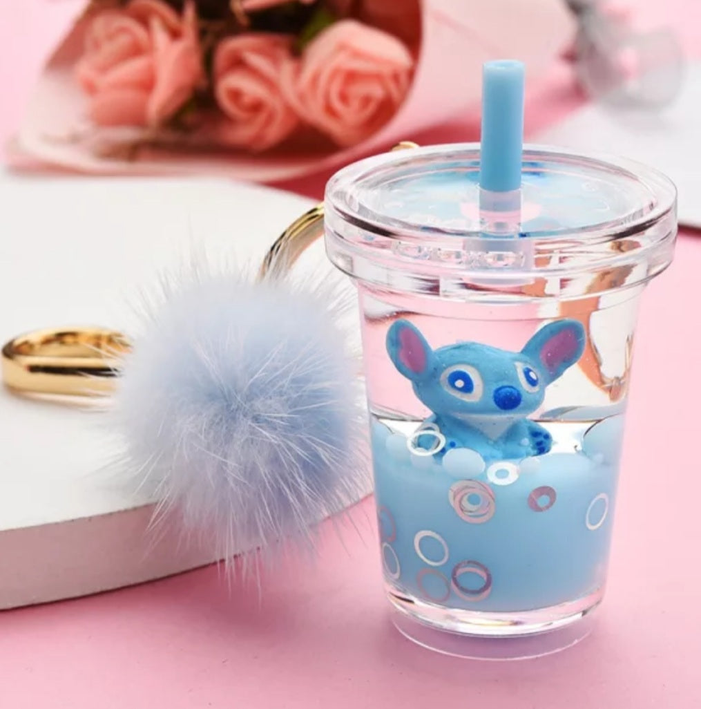 Floating Stich Keychain