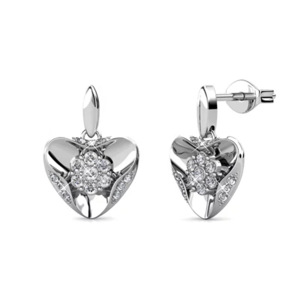 Dangle Heart Earring