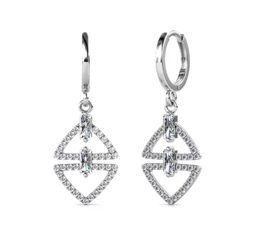 Crystal Drop Earring