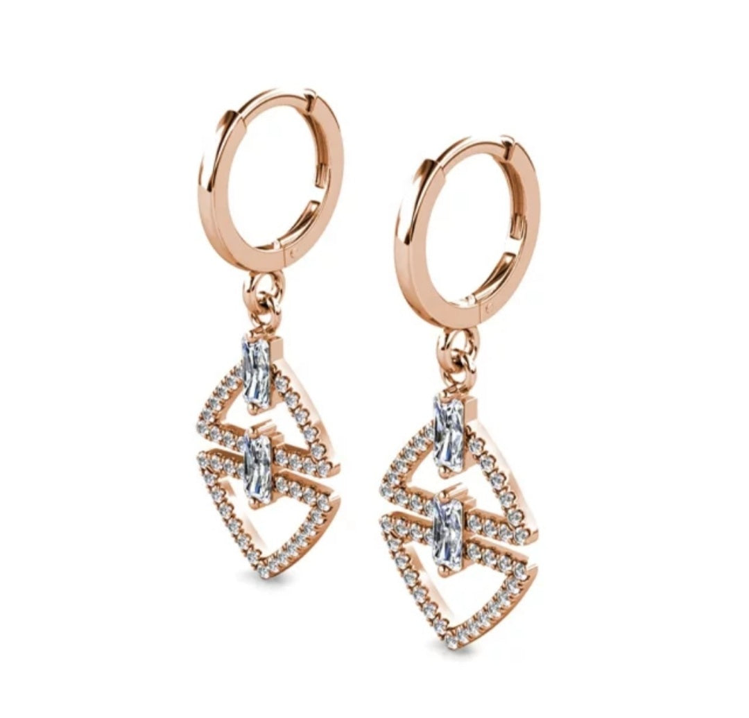 Crystal Drop Earring