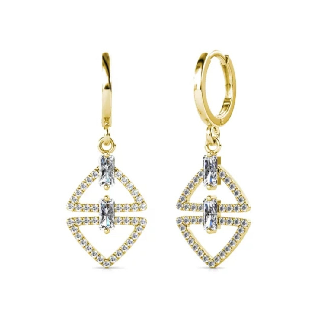 Crystal Drop Earring