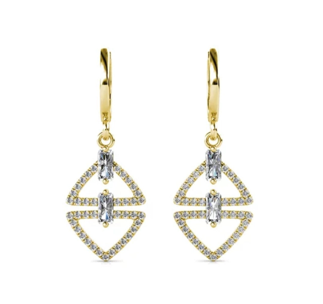 Crystal Drop Earring