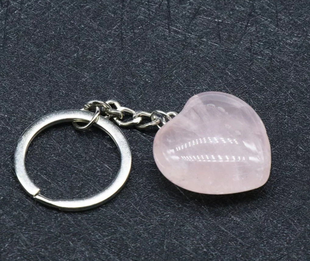 Healing Natural Stones Keychain