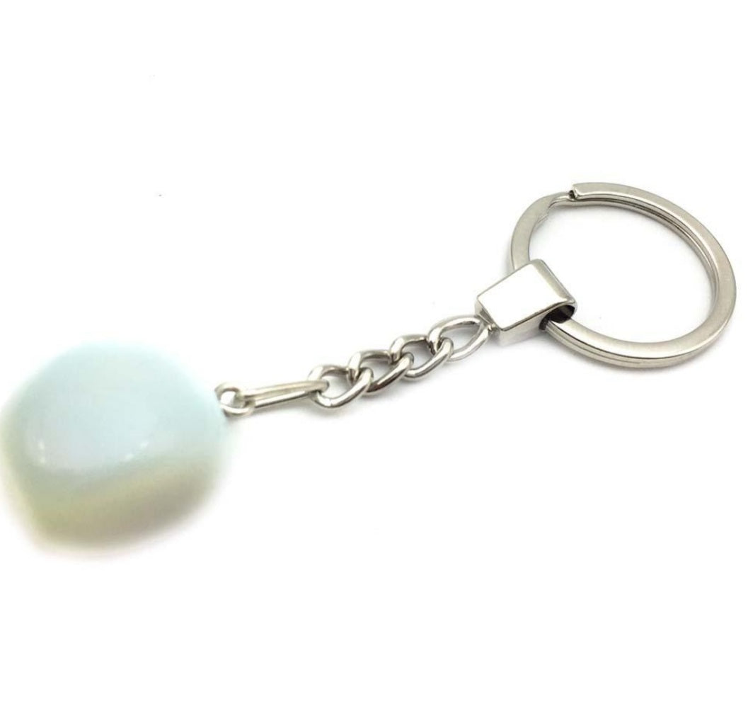 Healing Natural Stones Keychain