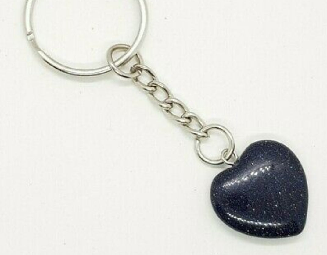 Healing Natural Stones Keychain