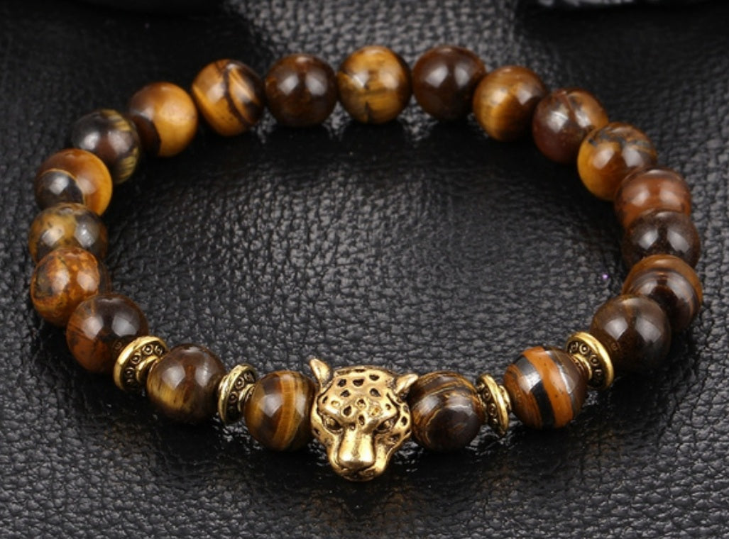 Leopard Charm Bracelet