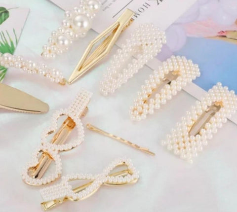 Stylish Pearl Clip
