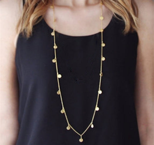 Long Sequin Necklace